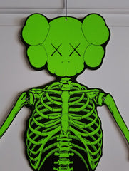 KAWS - Skeleton Wall Hanging - Green