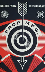 Title:  Propaganda Services Eye - 2014  Artist:  Shepard Fairey  Edition:  Limited Edition Screen print Poster of 450 worldwide, signed and numbered by the artist  Type:  OBEY Giant Screen Print poster  Size:  18" x 24"  Notes:  Print is stored flat in very good condition.