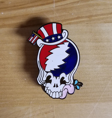 Grateful Dead 50th Anniversary Enamel Pin Set