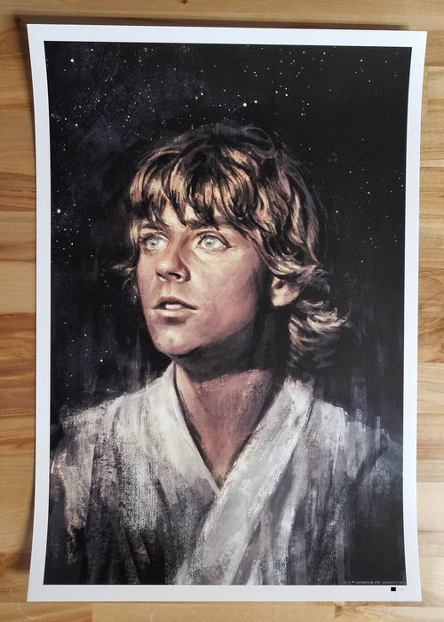 Star Wars Luke Variant Poster - 2021