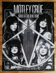 Wildner Lima MÖTLEY CRÜE NEW YORK CITY 1983 Foil Variant Edition