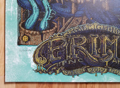 Title: Primus - 2019 - Raleigh, NC  Artist: David Welker  Edition:  xx/50  Type: 6-color screen print  Size: 15" x 21"  Location: Raleigh, NC  Notes: Print is stored flat in very good condition.  Signed and hand-numbered edition of 50 total.  Check out our other listings for more hard to find and out of print posters  In house and ready to ship!