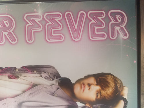 "Bieber Fever 2010."  This poster was included with Justin Bieber's 2010 Fan Club package.  This listing is for the poster only.