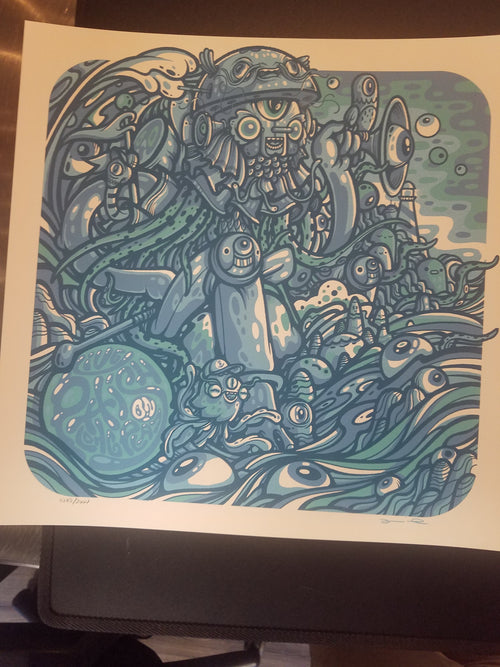 Drew Millward - Phish Poster Set (2) LP On LP Ruby Waves Silkscreen x/2000 - 2021