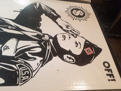 Shepard Fairey LEARN TO OBEY 2014 Poster, s/n