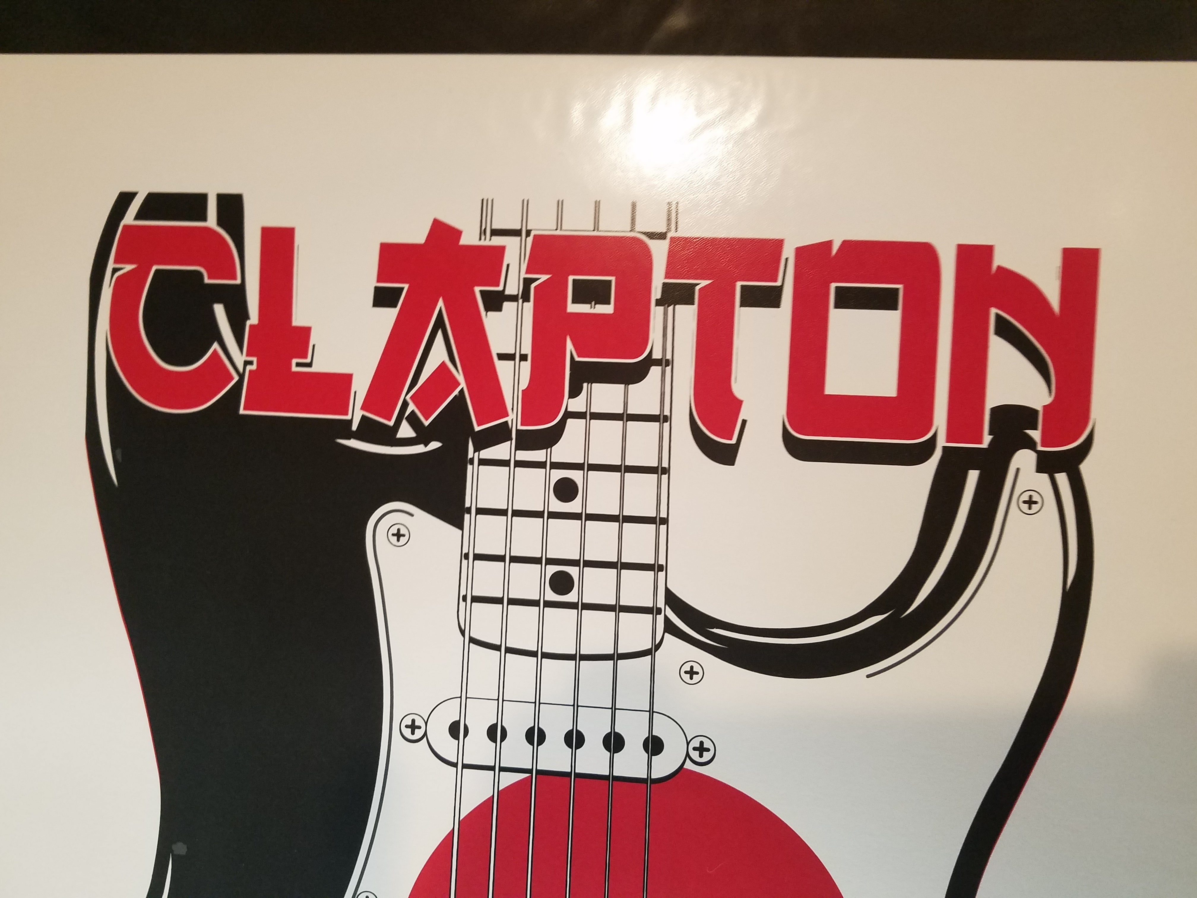 Title:  Eric Clapton - Budokan 2019  Edition:  xx/500  Type: Hand Screen printed poster  Size:  14" x 20"  Venue: Budokan Hall  Location:  Tokyo, Japan  Notes:  2019 Limited edition screen printed poster of 1000, Poster is numbered 76/1000 in pencil.  In house and ready to ship!