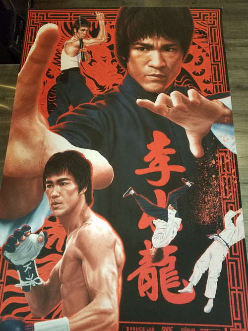 Jason Raish - "Bruce Lee" Timed Giclee Print - 2022