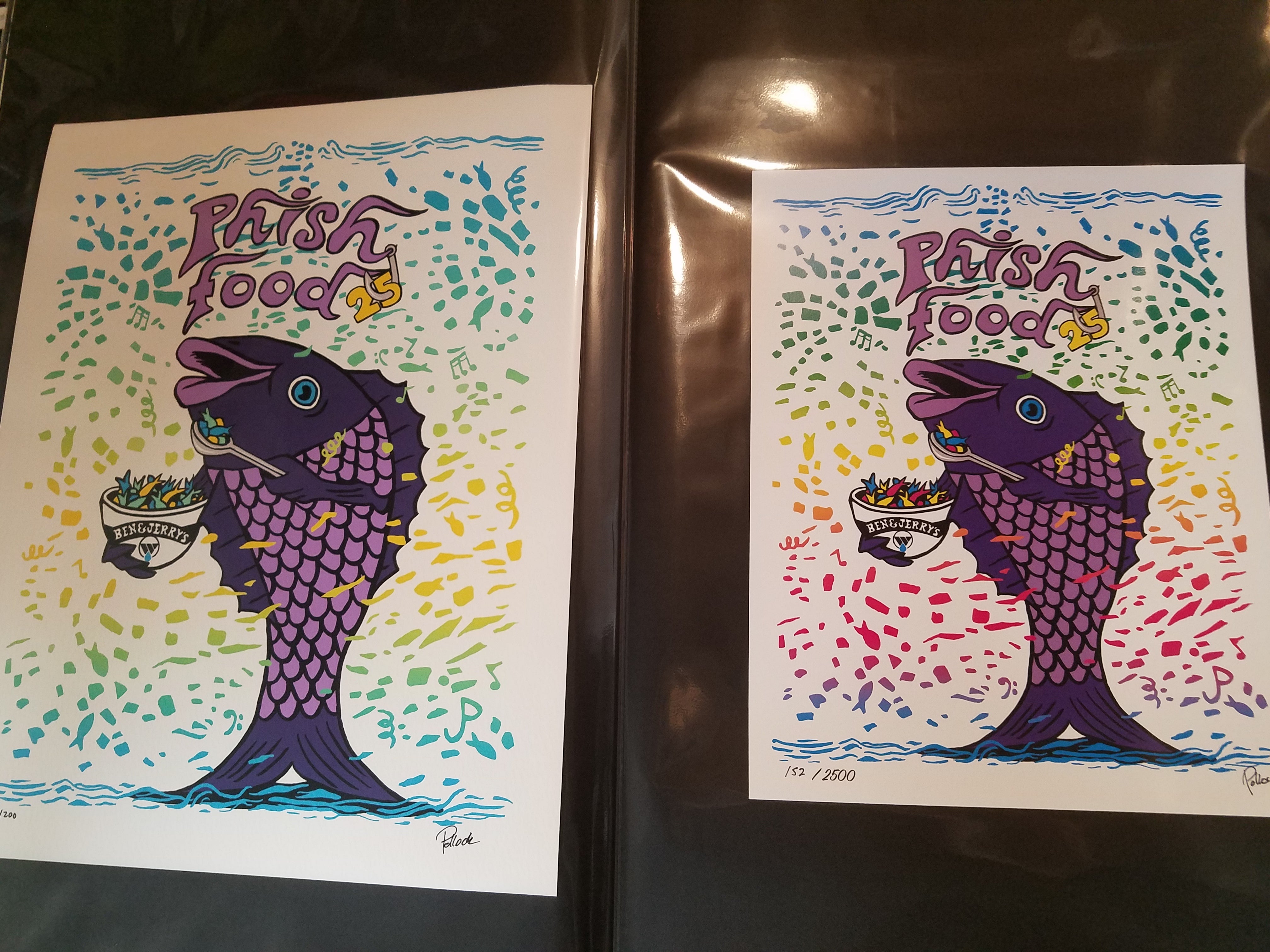 Jim Pollock "Phish Food" Charity Print Set - 2022