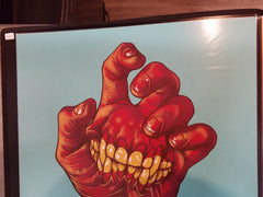 John Baizley Hand2Mouth Screenprint Blue Raspberry Edition S/N'd xx/12 Baroness 2014