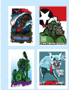 PEARL JAM Ames Bros HOME SHOW 2XL Complete Set of 12 Screenprint Posters S/N xxx/100