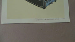 Title: "Toaster" Poster artist: Mark McDevitt Edition:  xx/100 Type: Screen Print Size: 11" x 14"  Notes: 3-color Screenprint. Stored flat in very good condition. Check out our other listings for more hard-to-find and out-of-print posters.