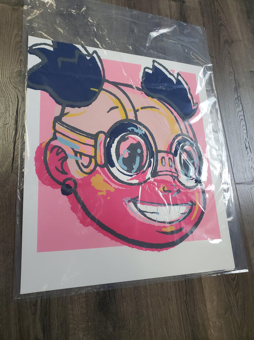 Title: LILAC PINK  Artist: HEBRU BRANTLEY  Edition:  xx/15  Type: Screen print poster  Size: 28" x 24"  Notes:  ROMAN NUMERAL Edition of 15, signed and roman numeral  SOLD AT STORE ONLY DAY OF.