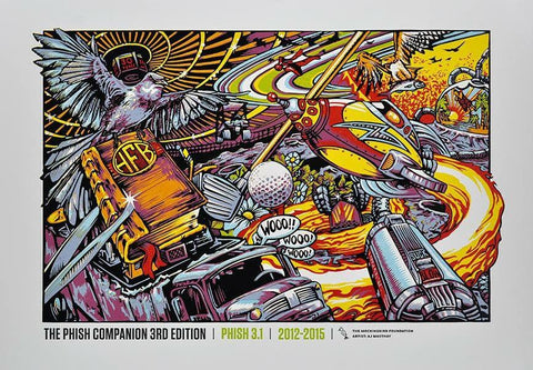 Paul Kreizenbeck - Phish Jones Beach Poster - s/n xx/150- 2022