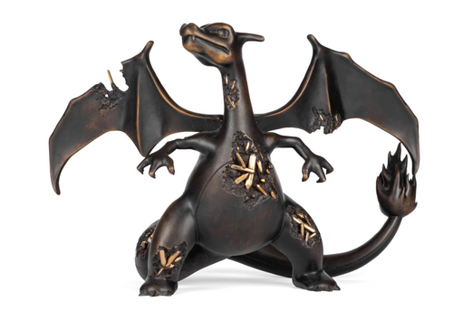 Bronze Crystalized Charizard - Arsham Studio