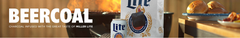 Miller Lite Beercoal Charcoal