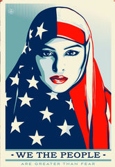 Shepard Fairey - We The People - 3 Print Lithograph Set - Obey - 2017
