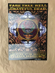 Grateful Dead Fare Thee Well GD50 Print, Santa Clara, CA 2015 3D Lenticular Michael Everett