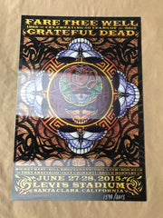 Grateful Dead Fare Thee Well GD50 Print, Santa Clara, CA 2015 3D Lenticular Michael Everett