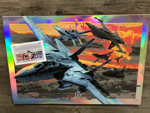 TopGun (2014 OCE) "Magic Hour" Screenprinted Poster