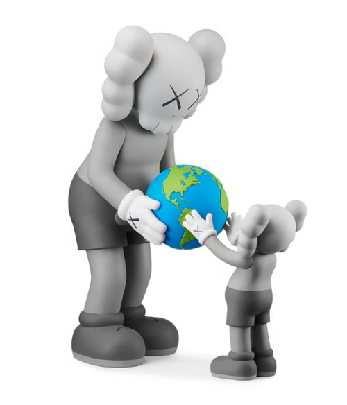 KAWS "The Promise" Grey Vinyl Figure 2022