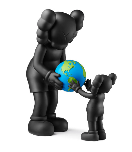 KAWS "The Promise" Black Vinyl Figure 2022
