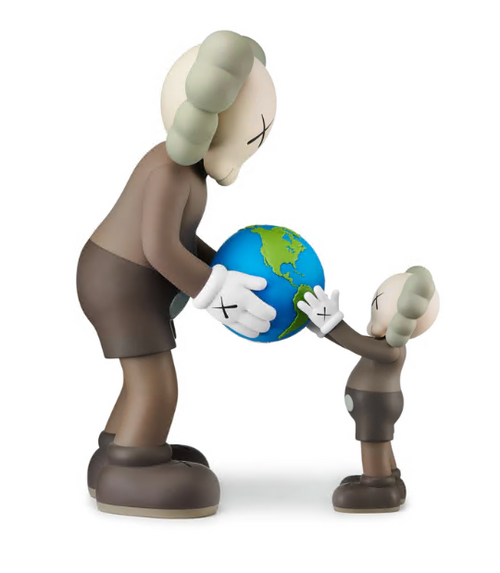 KAWS "The Promise" Vinyl Figure Brown 2022
