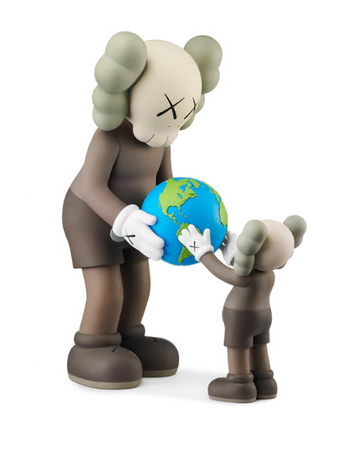 KAWS "The Promise" Vinyl Figure Brown 2022