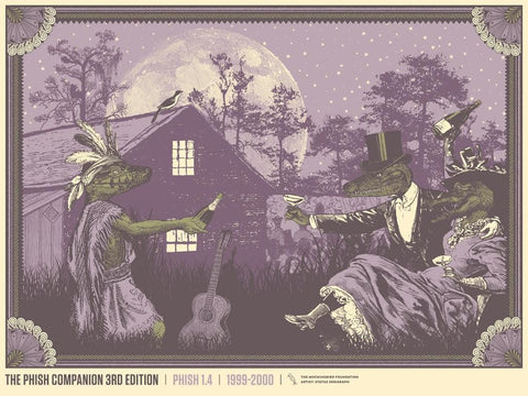 David Welker - Phish Song Series 03: Theme From The Bottom LE Poster - 2021