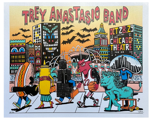 2022 Trey Anastasio Band - Chicago Theatre - Dusk Edition by Jim Pollock