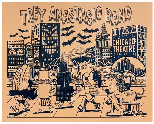 Jim Pollock - Trey Anastasio Band - Chicago Theatre - Pumpkin Edition - 2022