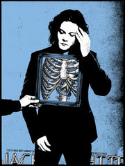 Rob Jones - Jack White III 24 Lubbock, TX Screenprint - xx/240