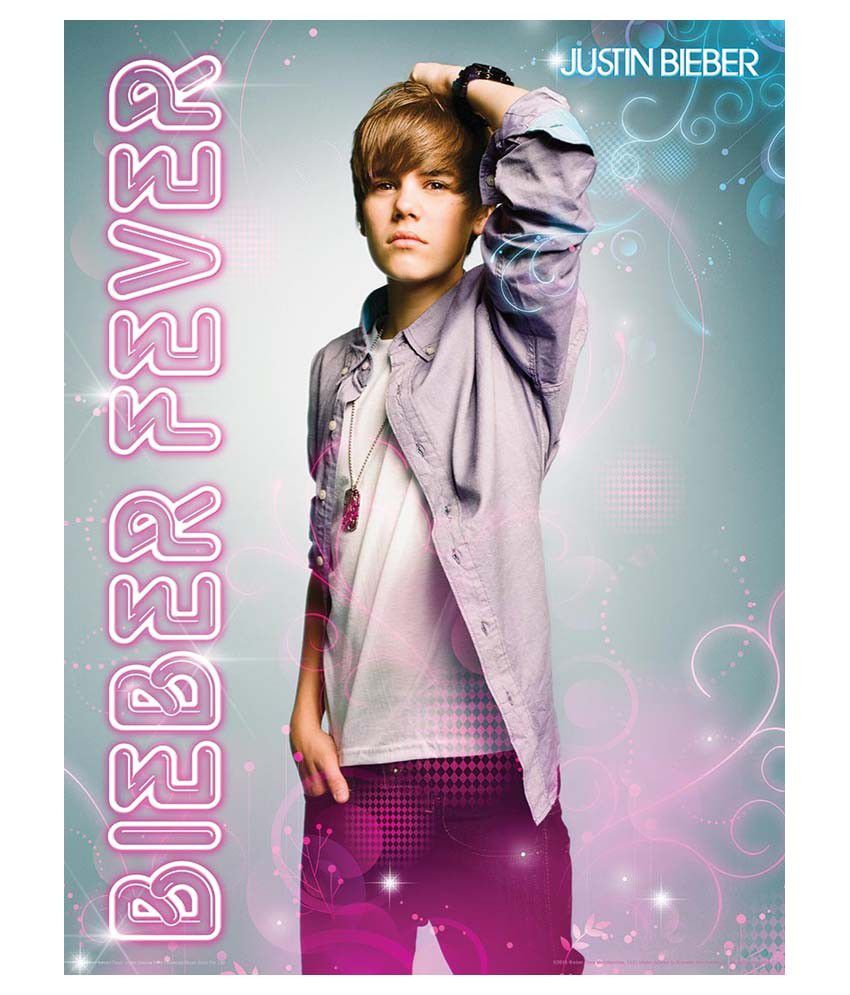 "Bieber Fever 2010."  This poster was included with Justin Bieber's 2010 Fan Club package.  This listing is for the poster only.