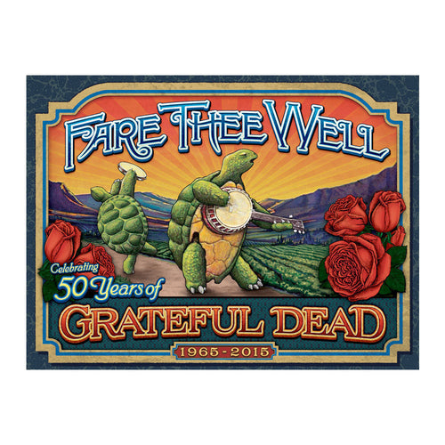 Brian Carroll - GRATEFUL DEAD - 2015 - Terrapin Crate - Gold Foil