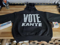 Kanye 2020 Vision Black Sweatshirt XL from official campaign Vote Kanye