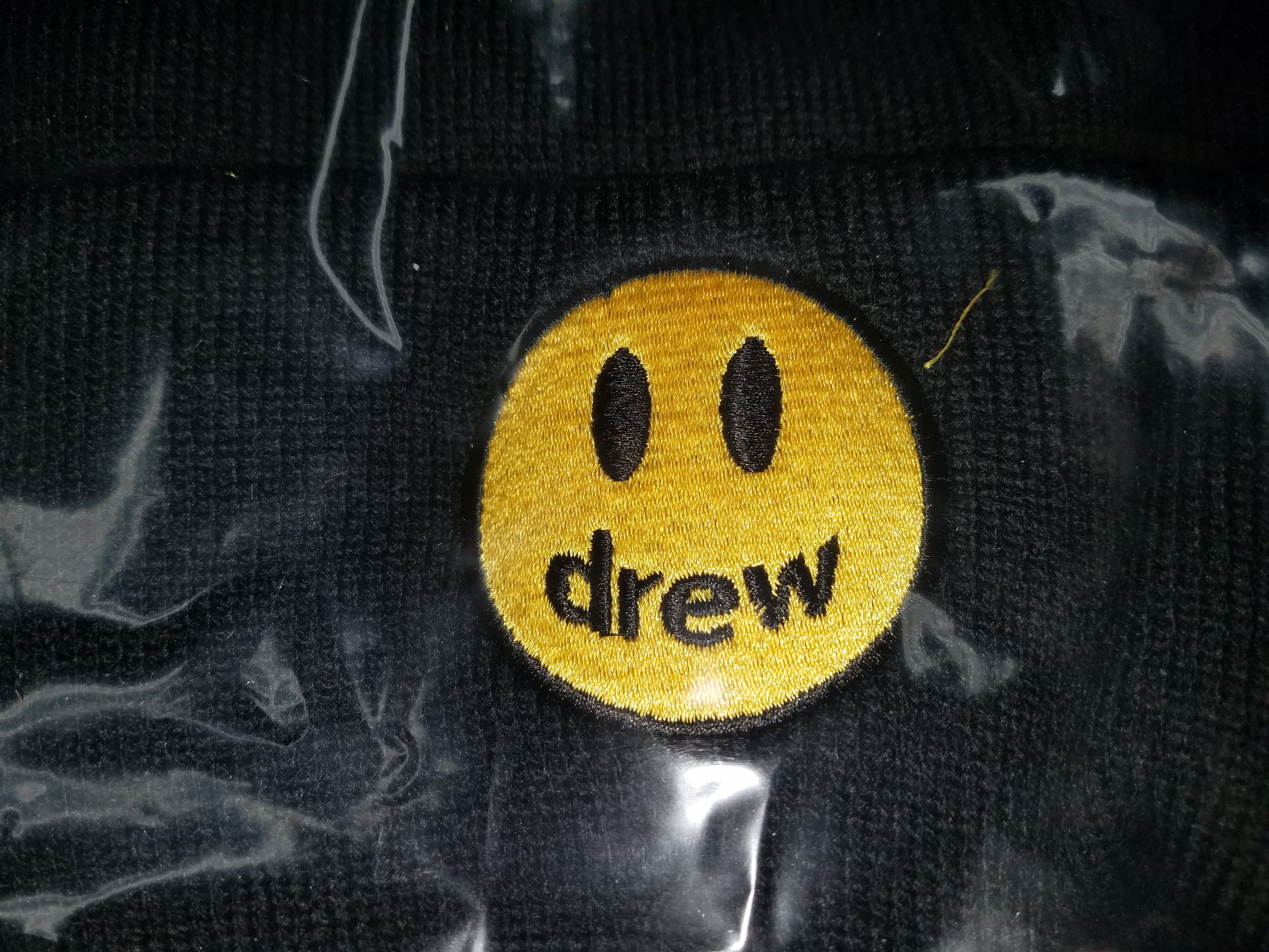 House of Drew Collection Mascot Beanie Hat Black and Yellow
