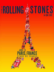 Title:  Rolling Stones - 2014 OFFICIAL POSTER PARIS FRANCE  Poster artist:   Edition:  xx/500  Type:  Limited edition lithograph   Size:  17" x 23"  Location: Paris, France   Venue: Stade De France   Notes:  1st edition, official poster hand numbered and embossed.  Official poster, Europe 14 On Fire Tour original from the show!