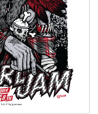 Pearl Jam – Tulsa OK -Ames Brothers 2014 S/N's xx/130