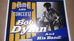 Bob Dylan Wintrust Arena Chicago Illinois 10/27/2017 Show Poster.  Purchased in person at the show 10/27/2017. In very good condition. In house ready to ship.