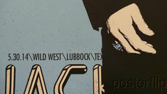 Rob Jones - Jack White III 24 Lubbock, TX Screenprint - xx/240