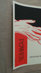Title: Interpolation  Artist: Shepard Fairey  Edition: xxx/550  Type: Screen print  Size: 18" x 24"  Notes:  Released by Mondo in 2014 in a limited edition of 110, hand-numbered.  Print is stored flat in very good condition. Following purchase, prints are rolled in archival paper and shipped with bubble wrap in sturdy cardboard tubes.  Check out our other listings for more hard-to-find and out-of-print posters.