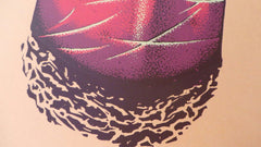 John Baizley Hand2Mouth Screenprint Orange Fizz Edition S/N'd 1/1 Baroness 2014
