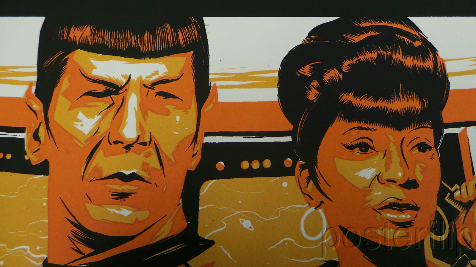 Matt Taylor Arena Star Trek Screenprint Poster xx/175 Mondo