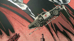 Title:  Elwood and Joliet Jake (Variant)  Poster artist:  Tim Doyle  Edition:  xx/25, s/n  Type:  Screen Print  Size:  18" x 24"  Notes:  Released by Galerie F in 2014.  Print is stored flat in very good condition. Following purchase, prints are rolled in archival paper and shipped with bubble wrap in sturdy cardboard tubes.   Check out our other listings for more hard-to-find and out-of-print posters.