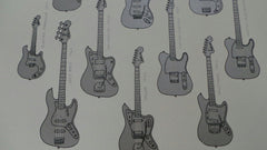 Title:  Electric Instrument Co. - Silver Edition  Poster artist:  Jacob Borshard  Edition:  xx/57 s/n  Type:  Hand deckled edges on left side of the print  Size:  16" x 30"  Notes:  Released by Mondo in 2014.  Print is stored flat in very good condition.  Check out our other listings for more hard-to-find and out-of-print posters.