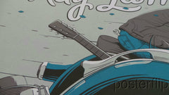 Title:  Ray LaMontagne (Indianapolis)  Artist: Charles Crisler  Edition: Released by 27 Design Co. in limited edition of 200 prints, signed and numbered by the artist.  Type: Screen Print  Size: 24" x 18"  Notes: Print is stored flat in very good condition. Following purchase, prints are rolled in archival paper and shipped with bubble wrap in sturdy cardboard tubes.  Check out our other listings for more hard-to-find and out-of-print posters.