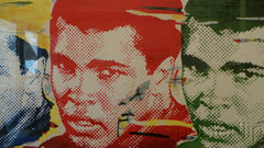 Title: "The Greatest" limited edition by Mr. Brainwash Poster artist: Mr. Brainwash Edition: xx/70 Type: Screen Print Size: 70"x 37" Notes: "The Greatest" limited edition 18-color screenprint by street artist Mr. Brainwash. Inspired by legendary Muhammad Ali.  Signed and numbered in edition of 70 prints that quickly sold out through the artist.