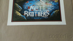 The Avett Brothers Spokane WA 2013 Screenprint Poster xx/200 Zeb Love S/N'd