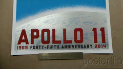 Tiny Bird Press Apollo 11 Moonshot Forty Fifth Anniversary Print