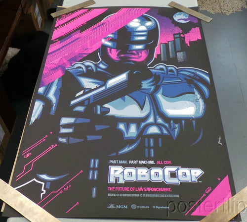 James White - Robocop Variant - Skuzzles xx/75 - 2015 - Hand Numbered