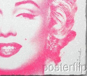 Mr. Brainwash Diamond Girl Pink Edition xx/90 S/N Screenprint Poster
